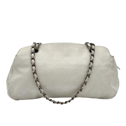 2010 Chanel Dual Pocket Bag-Ivory