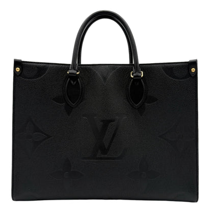 Louis Vuitton OnTheGo Empreinte Black Leather MM
