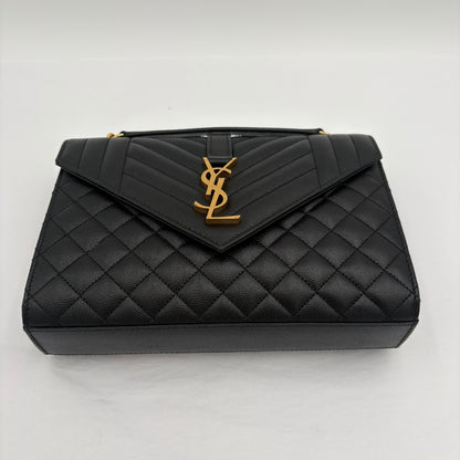 2023 Saint Laurent Medium Triquilt Envelope Purse