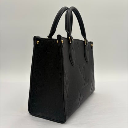 Chipped Louis Vuitton ONTheGo PM Giant Monogram