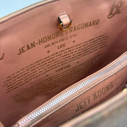 Louis Vuitton LIMITED Montaigne X Jeff Koons Fragonard Bag