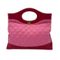 Chanel 31 Lambskin Large Shopping Tote : Pink/Red