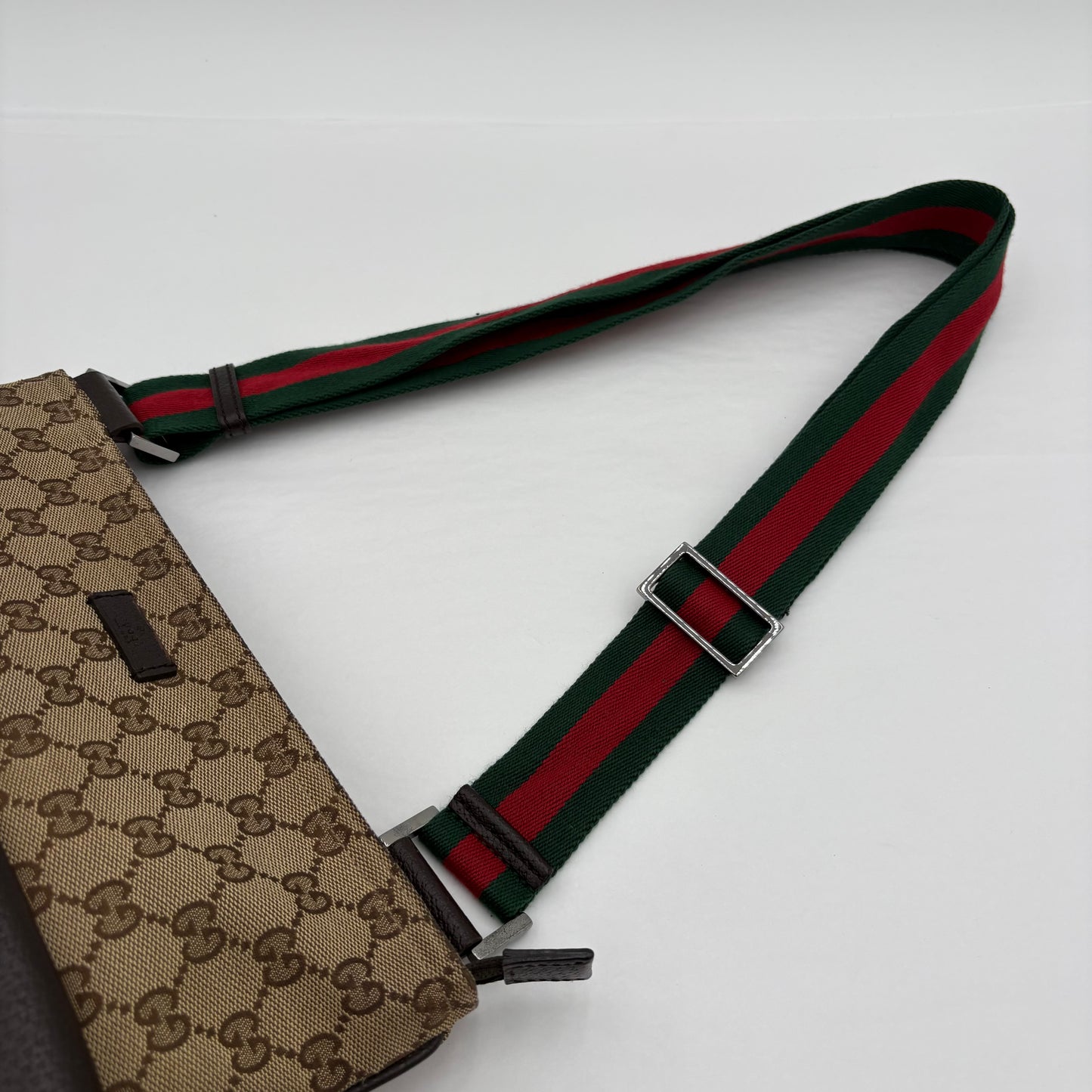 Gucci Canvas Web Messenger