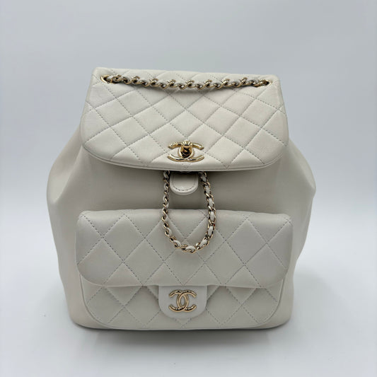 2023 Chanel Duma Drawstring Backpack