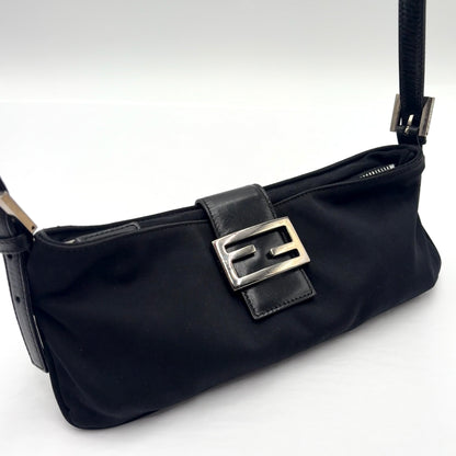Vintage Fendi Nylon Flat Baguette