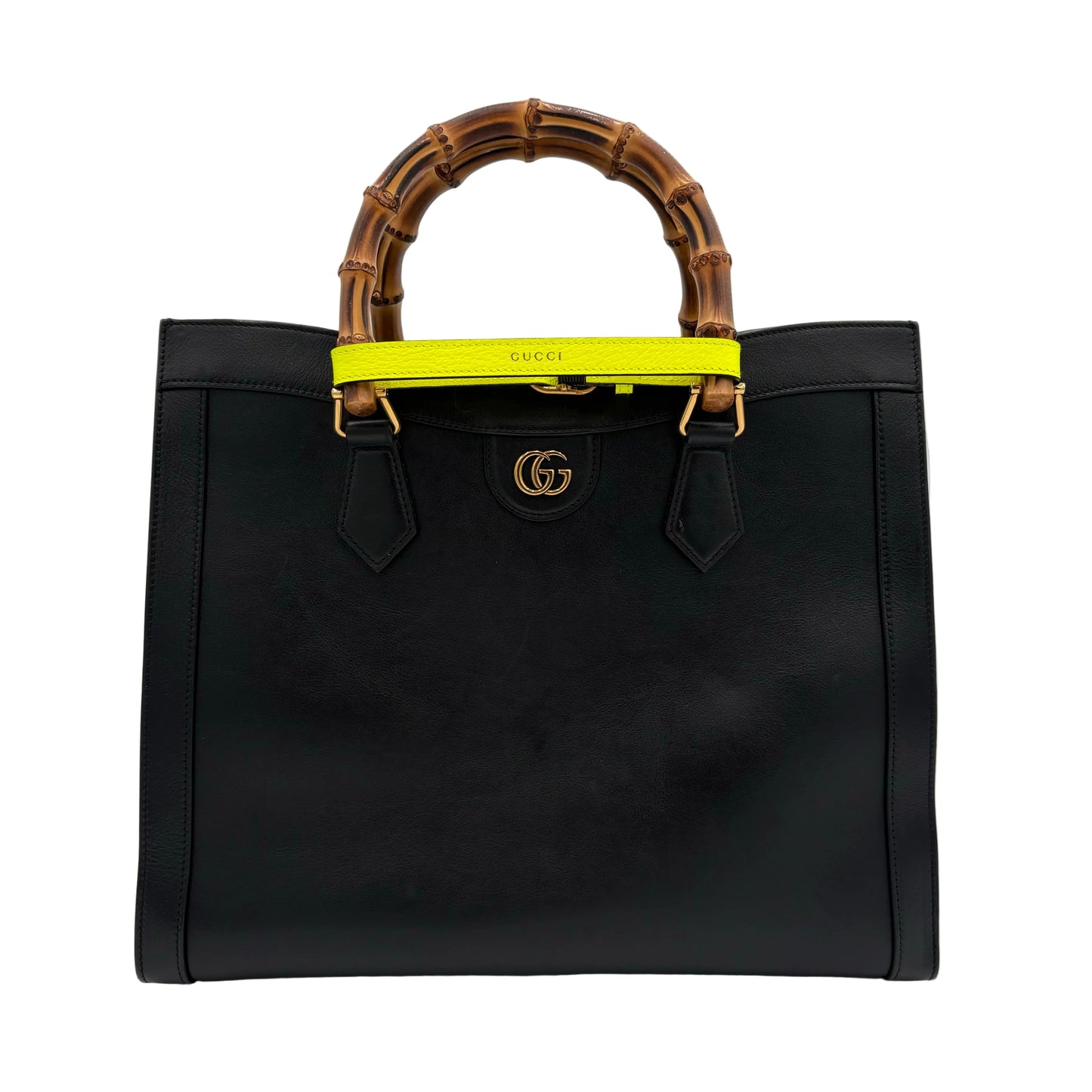 Gucci Diana Medium Black Tote Bag