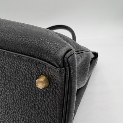 2001 Hermès Retourne Kelly Taurillon Clemence Leather