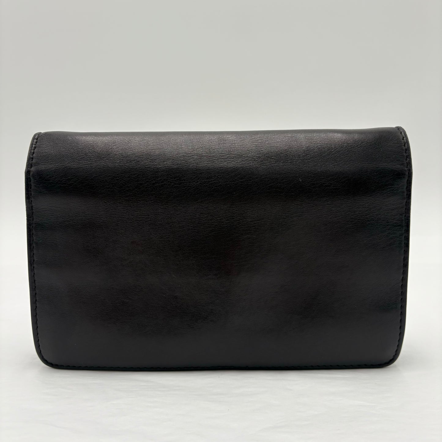 Fendi Vitello Flamingo Tube Wallet On Chain