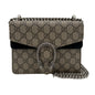 Gucci Dionysus Shoulder Bag-Beige/Black : Small