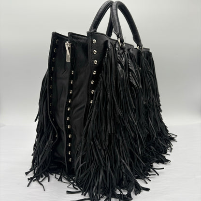 Prada Fringe Top Handle Bag