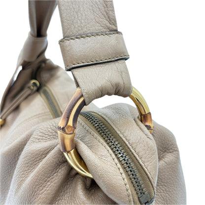 Gucci Jungle Pebbled Hobo Bag
