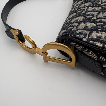 2024 Christian Dior Saddle Bag Oblique Jacquard