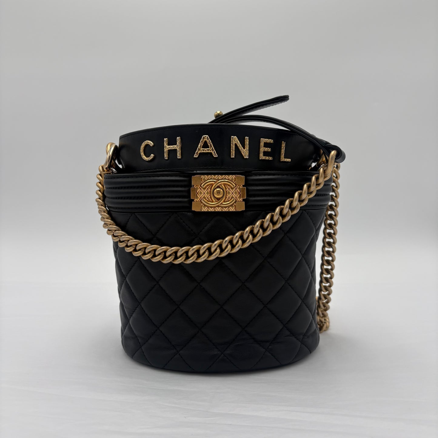2020 Chanel Boy Bucket Bag Mini