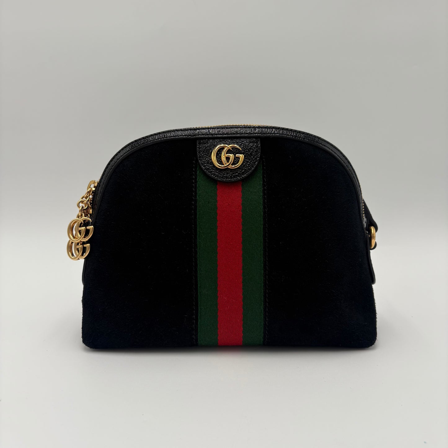 Gucci Suede Ophidia Dome Crossbody