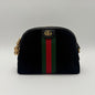 Gucci Suede Ophidia Dome Crossbody