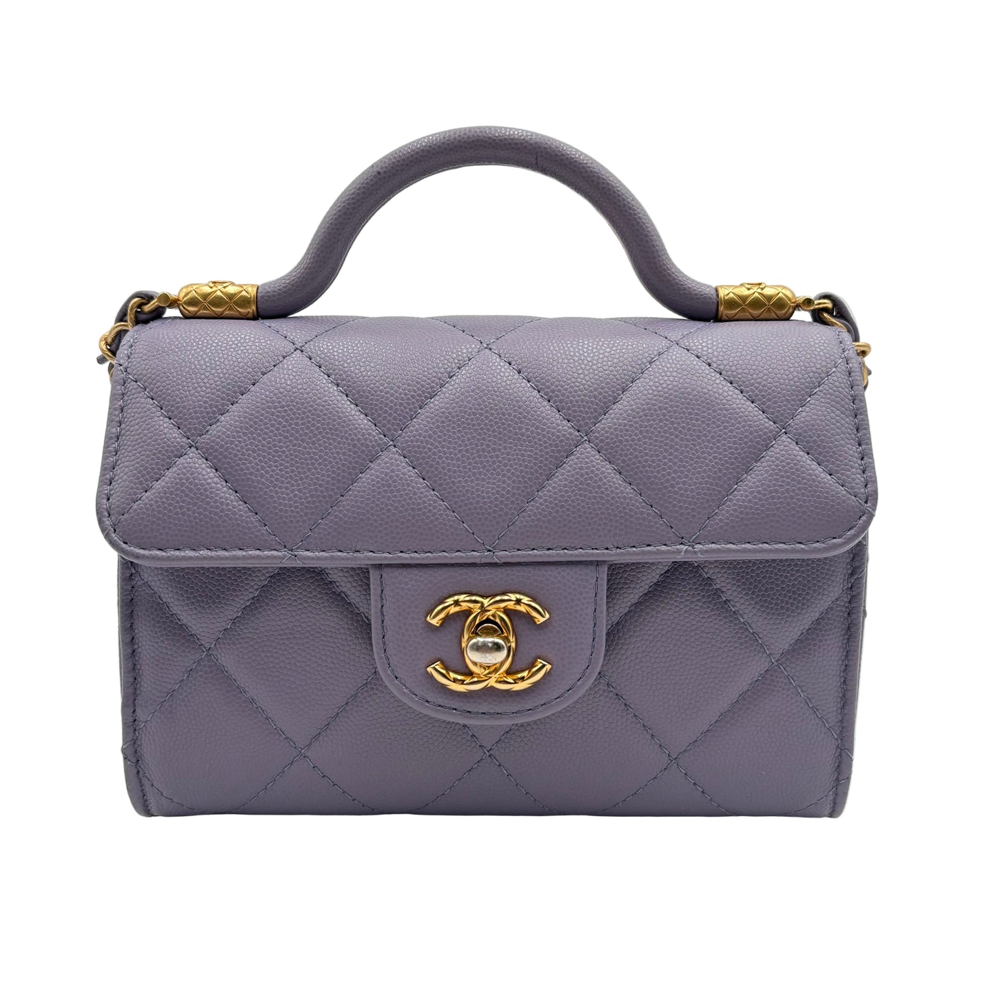 Chanel Mini Flap Timeless Top Handle Bag