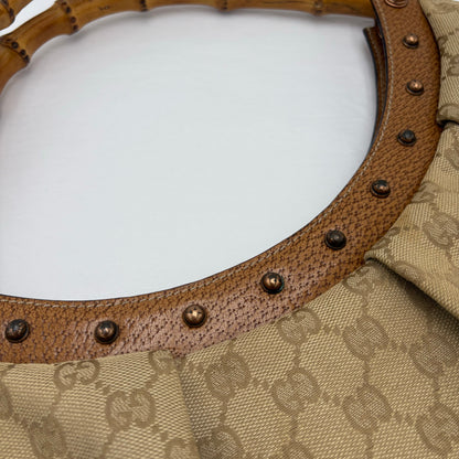 2004/05 Gucci Studded Bamboo Top Handle Hobo