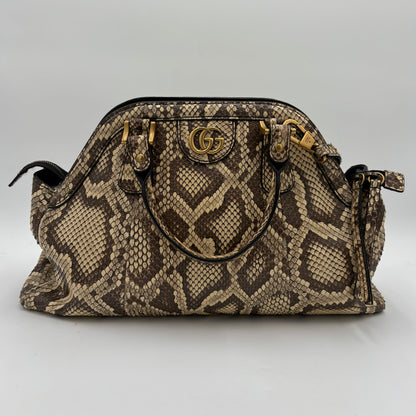 Gucci Re Belle Python Bag NWT-Python : Medium