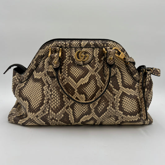 Gucci Re Belle Python Bag NWT-Python : Medium