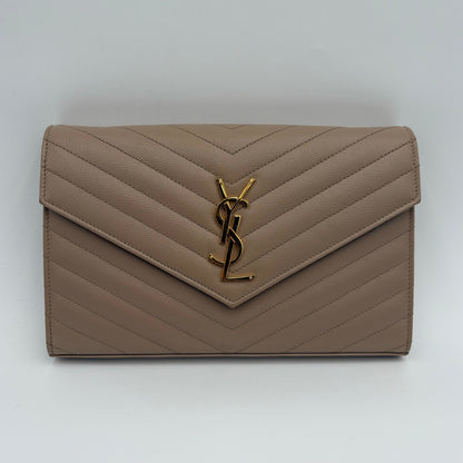 YSL Saint Laurent Classic Chain Wallet