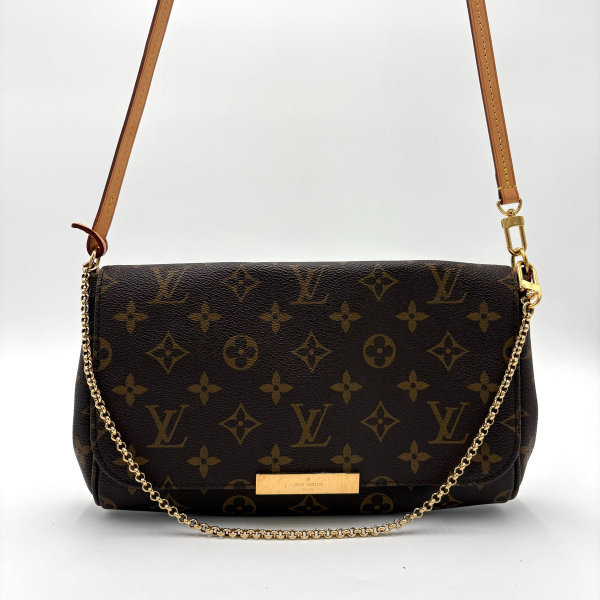 2015 Louis Vuitton Favorite Crossbody MM Monogram