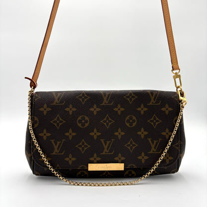 2015 Louis Vuitton Favorite Crossbody MM Monogram