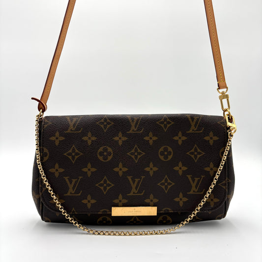 2015 Louis Vuitton Favorite Crossbody MM Monogram