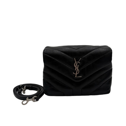 Saint Laurent Loulou Toy In Quilted Leather