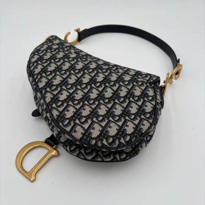 2024 Christian Dior Saddle Bag Oblique Jacquard