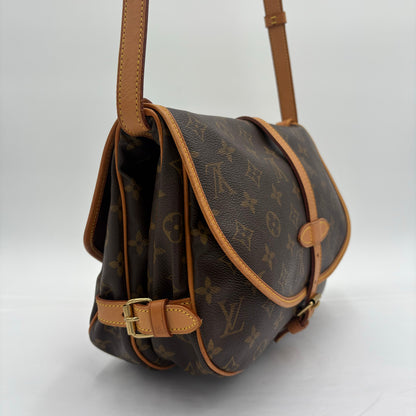 2002 Louis Vuitton Saumur 30 Monogram