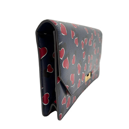 Gucci Leather Heart's A flutter Clutch
