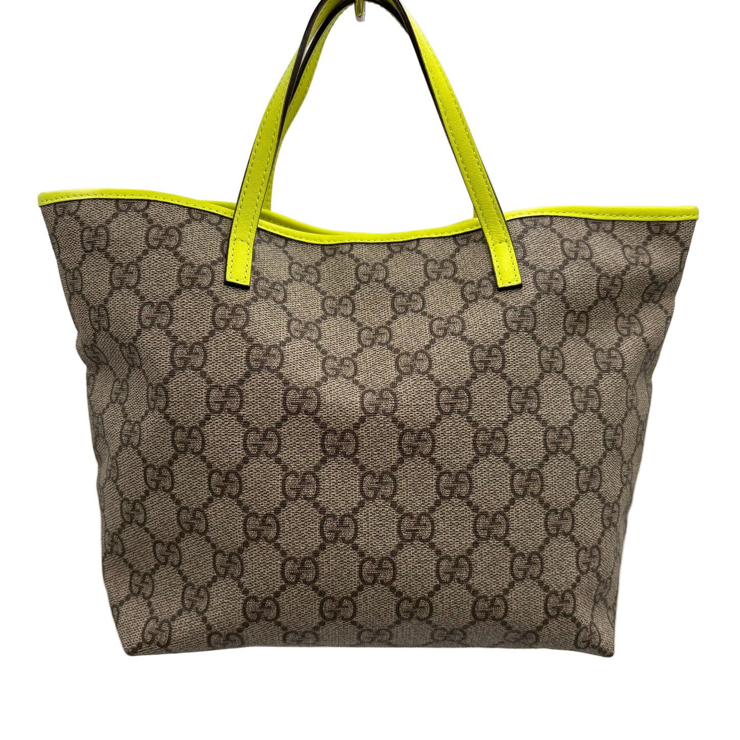 Gucci Monogram Supreme Neon Heart Tote