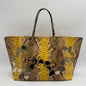 Fendi Python Embellished Tote
