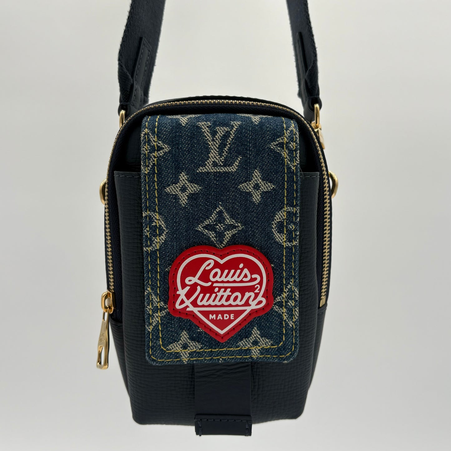 2021 Louis Vuitton X Nigo Flat Double Phone Pouch