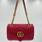 Gucci Small Red Marmomt Flap