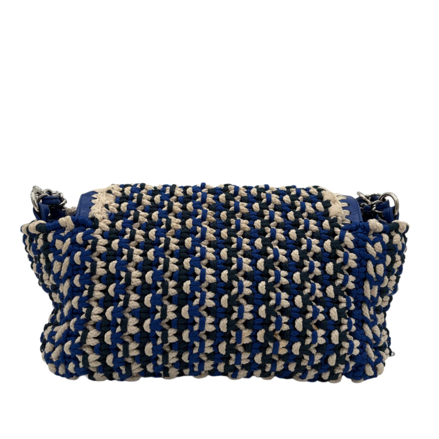 2014 Chanel Cruise Woven Flap Bag