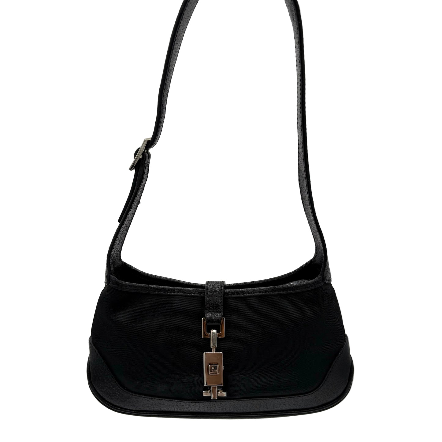 Gucci Mini Piston Lock Jackie Nylon/Leather