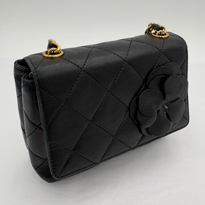 2000-02 Chanel Mini Camellia Flap Bag AS IS