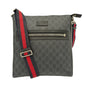 Gucci GG Men's Messenger-Grey Black