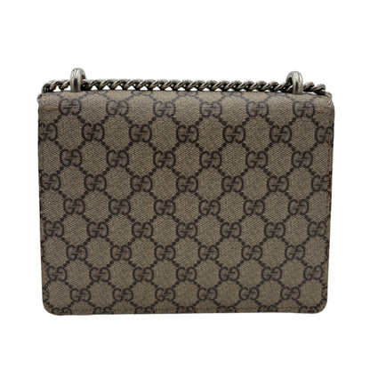 Gucci Dionysus Shoulder Bag-Beige/Black : Small