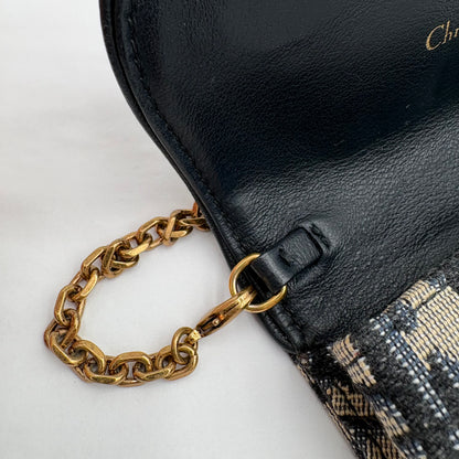 Christian Dior Nano Saddle Chain Pouch