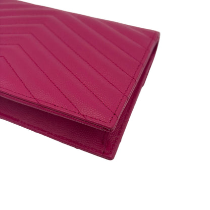 Saint Laurent YSL Cassandre Envelope Chain Wallet