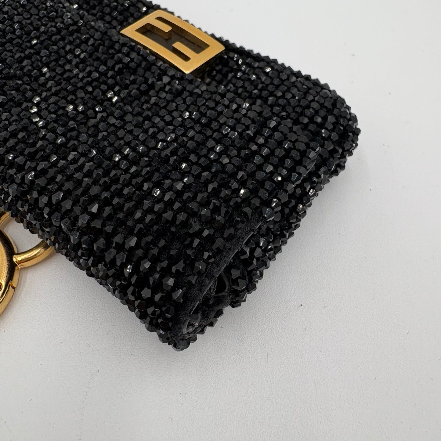 Fendi Nano Beaded Baguette Charm/Mini Bag