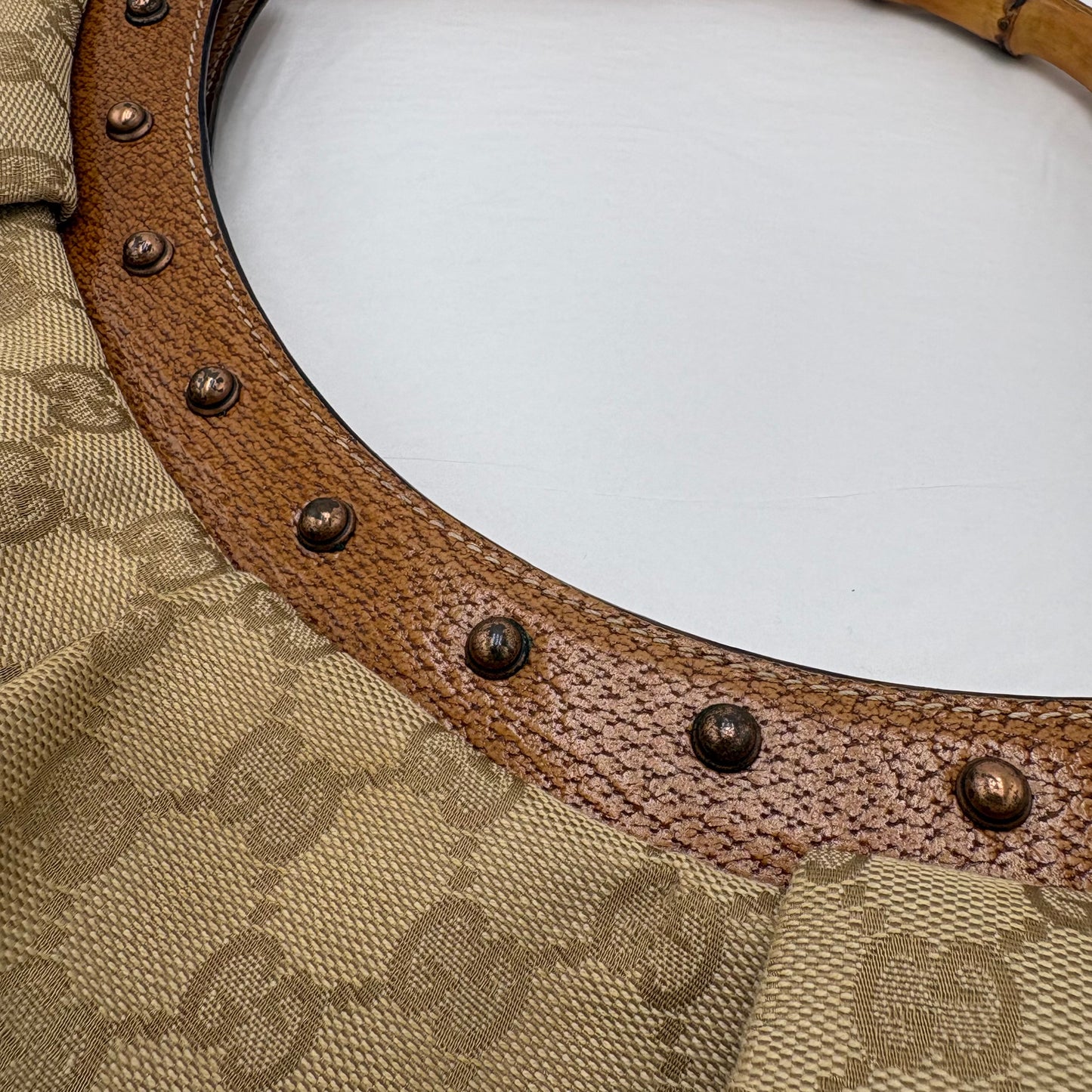 2004/05 Gucci Studded Bamboo Top Handle Hobo
