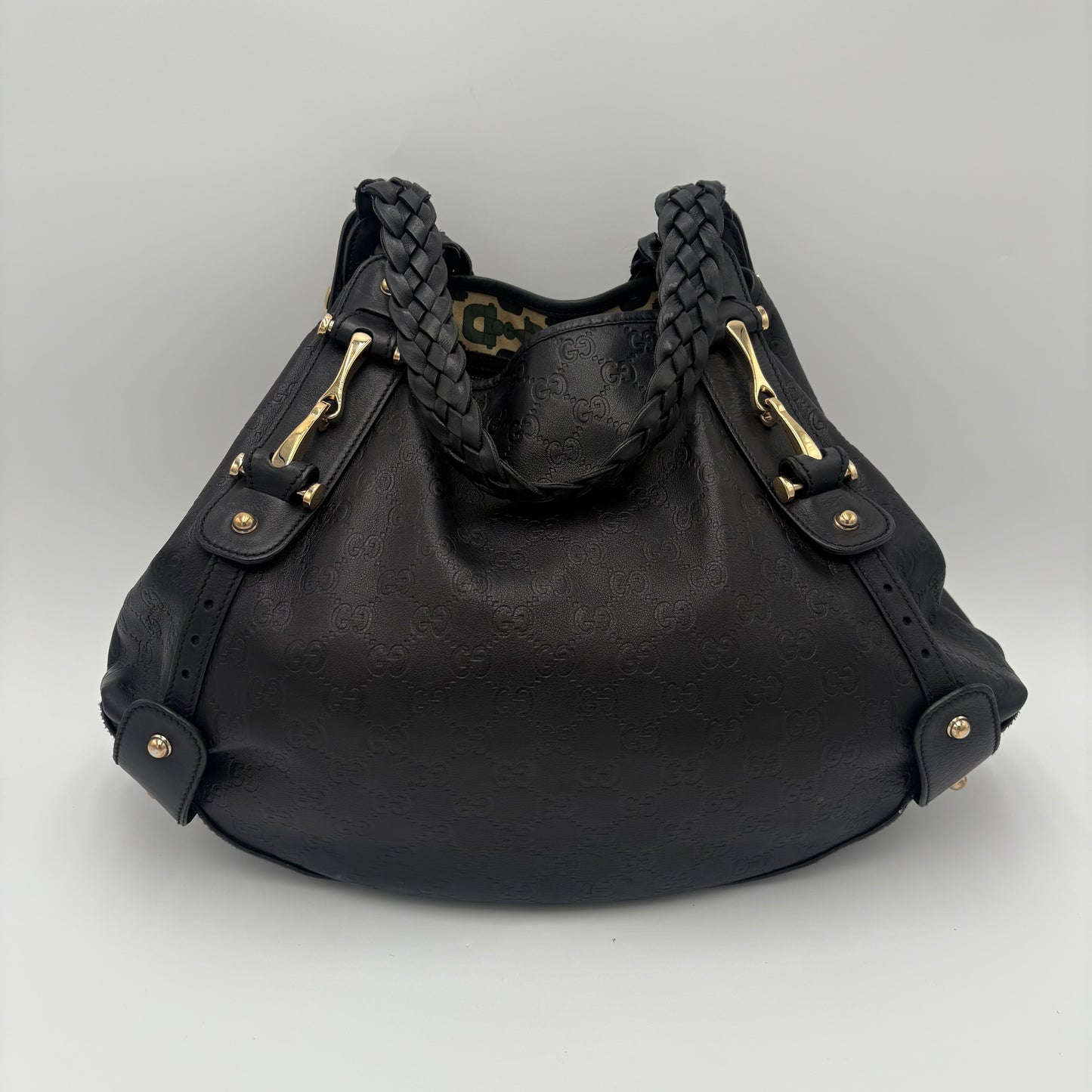 Gucci Guccissima Leather Pelham Shoulder Bag