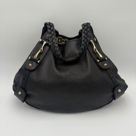 Gucci Guccissima Leather Pelham Shoulder Bag