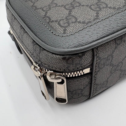 Gucci Ophidia Gray Black Supreme Crossbody bag