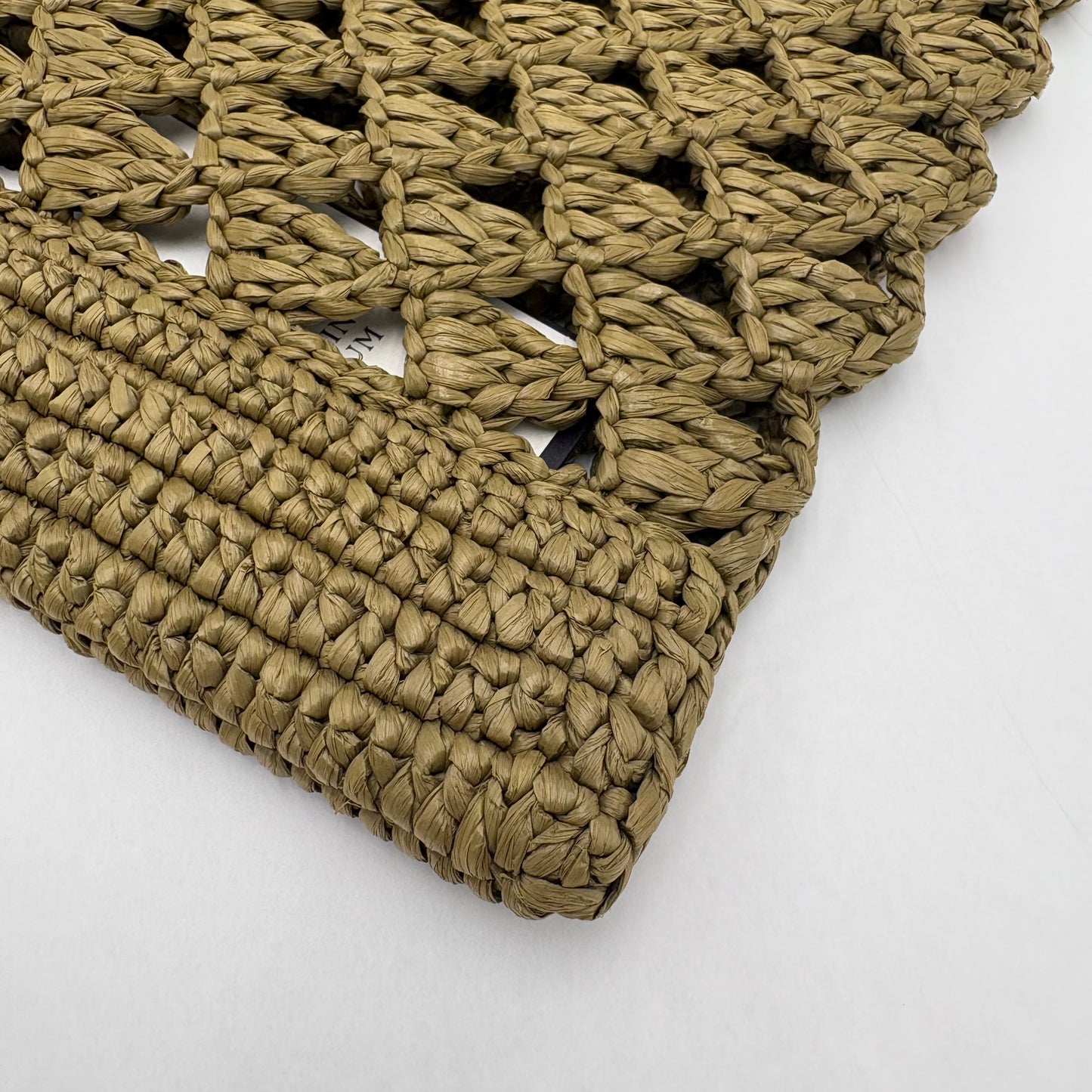 Prada Woven Straw Tote