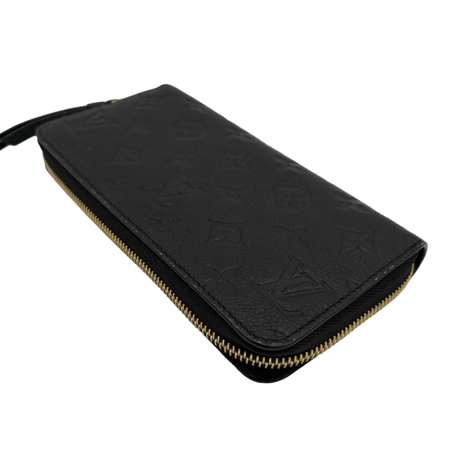 Chipped Louis Vuitton Empreinte Leather Zippy Wallet