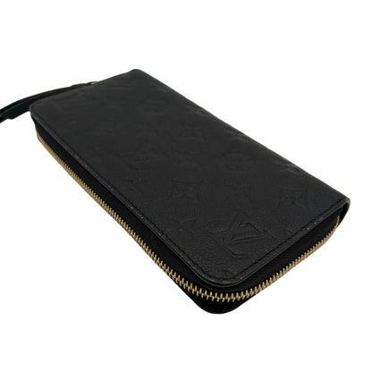 Chipped Louis Vuitton Empreinte Leather Zippy Wallet